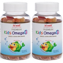 하이웰 키즈 오메가3 60구미, 60정, 2개