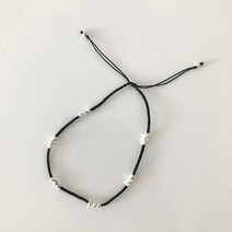 세컨드룸 미러볼 매듭 실버발찌 실버925