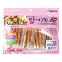 맘쿡 강아지간식 사사미, 안심 껌말이, 1개