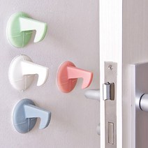 아이디어라떼 실리콘 문닫힘방지 문고정 고리 화이트, 1개