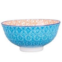 Bia Cordon Bleu 아스터 볼 12.1cm, Turquoise + Orange, 1개