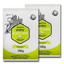 금강월드 알콤 팝콘옥수수 버터플라이 10kg 2개, 1개