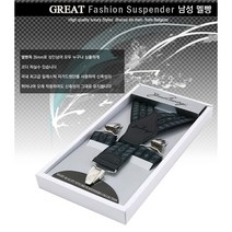 GRREAT 그레이트 남성 패션멜빵 서스펜더
