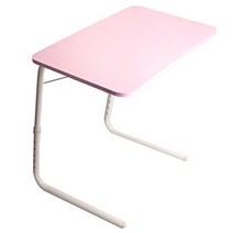 도매짱 높이각도조절 다용도테이블 노트북거치대 좌식컴퓨터책상, A.베이비핑크