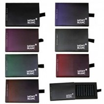 Montblanc 잉크 카트리지잉크(8개)길이38mm, 진청-미드나잇 블루, 1개