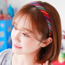 244_컬러믹스 헤어밴드 머리띠