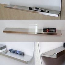 레디앙 유리칠판 마카받침대 스텐 펜 받침대_스테인레스 (A형B형), B형