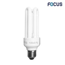 포커스 장미전구 삼파장 전구 20W E26 EFTR20EXN, 주광색