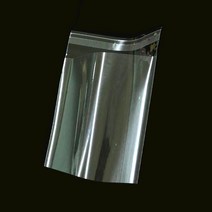 (BM) 접착식 OPP 봉투 폴리백 10.5cmX15cm +4cm 400매, 투명
