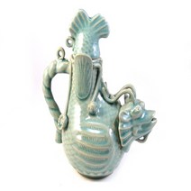 청자 어룡 주전자 / 국보61호를 본뜬 제품 도자기주전자 술주전자 장식품