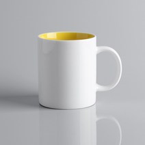 써니스코파 도자기 머그컵 11oz 모음, 컬러인 / 옐로우 / 48개입, 1box