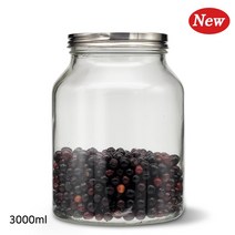 [M-Glass] 잼병-메탈글라스자3000ml