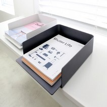 아주문구 [카파맥스]데코트레이 1단/3단 중택43300, 아이보리, 1개
