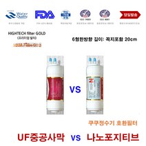 필터골드 쿠쿠 CP-C501HW 정수기 나노포지티브 호환 교체 필터, 999, 3/4/5번 나노포지티브