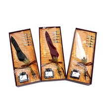 고급 메이플 엔틱만년필 잉크세트 파파스토이엔틱만년필, 0.6, 01_메이플페더 만년필-화이트