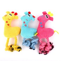 강아지장난감 애견장난감 체리스 용품, 060-로프다리사슴, 1개