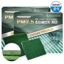 대한 PM2.5 그린활성탄 수입차에어컨필터, 1개, 혼다 s14 _ 오딧세이 (03년 10월 ~ 13년 10월)