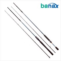 바낙스 컴퍼스 SV 나노 낚싯대 C692MH, 블랙 + 블루
