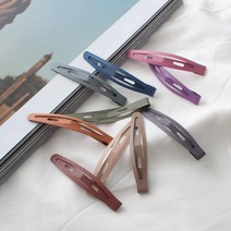 키메라제이 모노 무광 타원 똑딱핀 세트