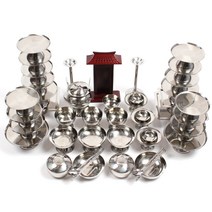 남원공방 스텐 제기 세트 CP DG 47P 27종 위생적, 1박스, 스텐제기 DG 47P