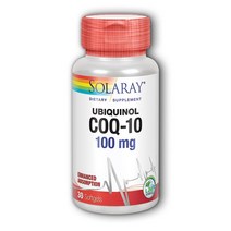 Solaray 유비퀴놀 코큐텐 100mg 30캡슐, 1개