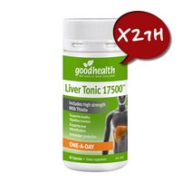 굿헬스 리버토닉 17500 밀크시슬 90캡슐 2통 / Goodhealth Liver Tonic, 17500mg, 2개