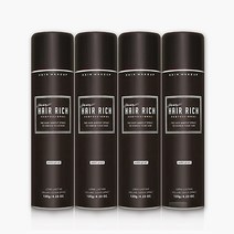 박명수 헤어리치 흑채 스프레이 120g+사은품, 흑색, 4개