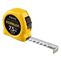 코메론 프로라인줄자(노랑) KMC-74N KMC-74N (7.5M*25) 규격_7.5|폭W_25 1EA 1115108 4090126