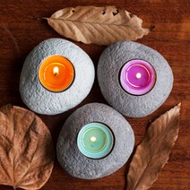 제이앤메이드 티라이트 홀더몰드 수제몰드, 02.스톤2