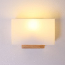 boaz 스테라 벽등 LED 조명 카페벽등 인테리어조명 벽조명, 스테라벽등(원목) LED미니크립톤(전구)