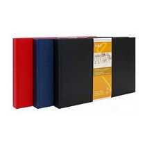 하네뮬레 D&S 풍경스케치북 A5 140g 65매, 블랙