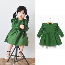 하우웰 모아나 프릴원피스(봄 가을)