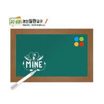 [경인칠판] 물백묵칠판 자석, 오크