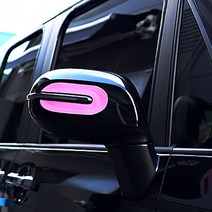 INBES 더뉴 레이 전용 사이드미러 몰딩 카본 데칼스티커 백미러 튜닝 악세사리 용품, 더뉴레이 사이드미러 스티커 P타입