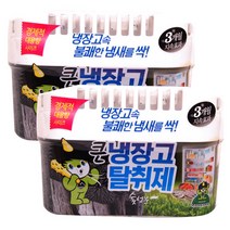 산도깨비 큰 (3개월) 냉장고 탈취제 숯 420g+, 2개