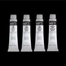 신한 유화물감 화이트 100ml(징크 티타늄 실버 퍼머넌), 징크 화이트 100ml