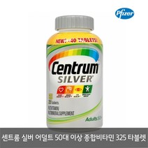 센트룸 실버 어덜트 멀티비타민 325정, 1개