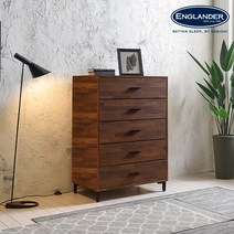 잉글랜더 패런트 멀바우 800 5단 서랍장, 멀바우브라운