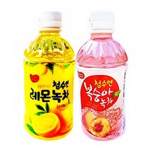 동원 레몬녹차(20개) + 복숭아녹차(20개), 40개, 340ml
