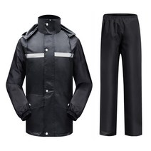 재고정리 남성 블랙 고급형 오토바이 우비 우의 비옷