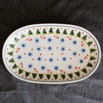 자크라디 폴란드 타원 접시 1422-1179