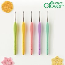 더울 목도리 뜨개 털실 가방 바늘 부자재 코바늘 크로바 아무레레이스코바늘