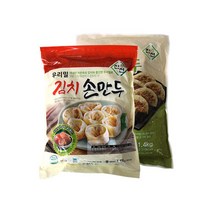 굿푸드 채식웰빙 우리밀 김치손만두 1.4kg 피망잡채만두 1.4kg, 1box