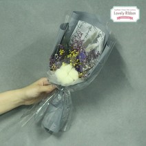 [러블리리본] 목화작은꽃다발&드라이플라워, 옐로우