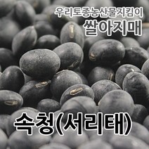 2022년 햇 국산 속청 서리태 파란콩 검은콩 검정콩, 1개, 3kg