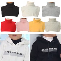 이솝스토리 아동목토시 페이크목폴라 목만있는 목폴라 넥워머