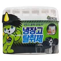 산도깨비 슬림한 냉장고 탈취제 200g 숯성분