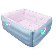 나이비 공기주입식 소형 유아범퍼침대(핑크)