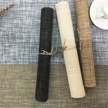 코엔라이프 보카시 식탁매트, 오트밀, 45*30