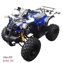 솔바이크 110cc ATV점보 사륜바이크 사륜오토바이, 파랑색
